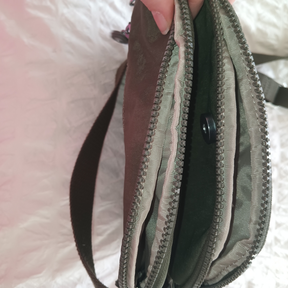 Kipling Dark Green Belt Bag - Picture 10 of 10